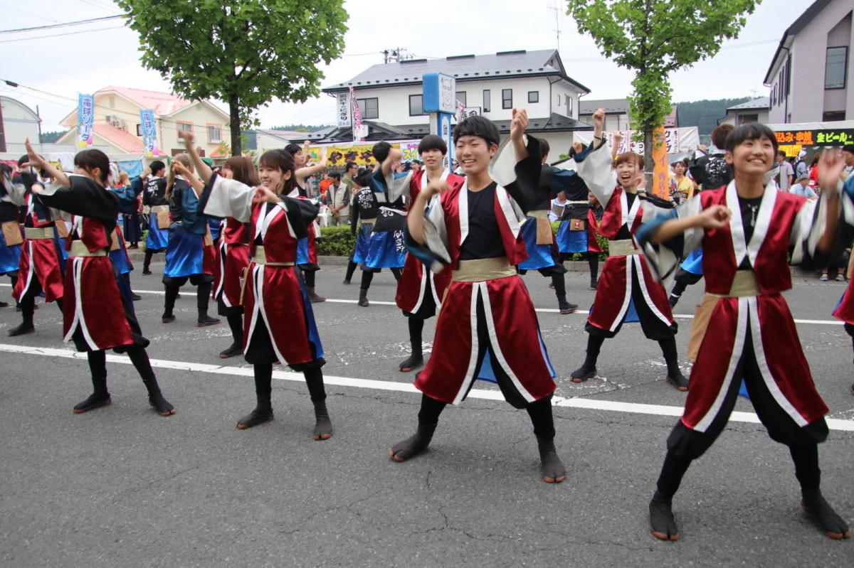 奥州前沢よさこいFesta14その3（奥州前沢よさこいフェスタ2018) 2018/07/08