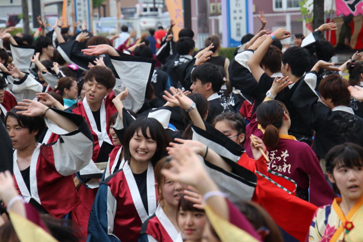 奥州前沢よさこいFesta14その3（奥州前沢よさこいフェスタ2018) 2018/07/08