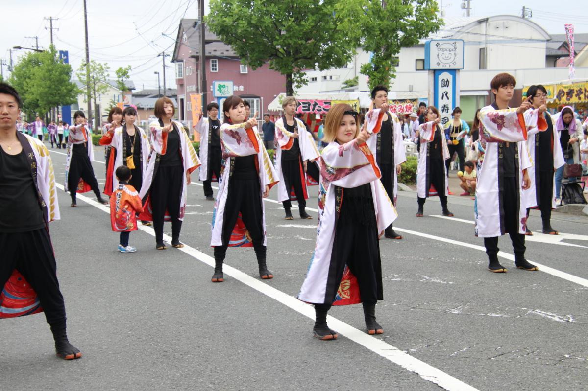 奥州前沢よさこいFesta14その3（奥州前沢よさこいフェスタ2018) 2018/07/08
