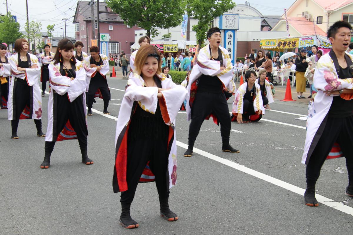 奥州前沢よさこいFesta14その3（奥州前沢よさこいフェスタ2018) 2018/07/08