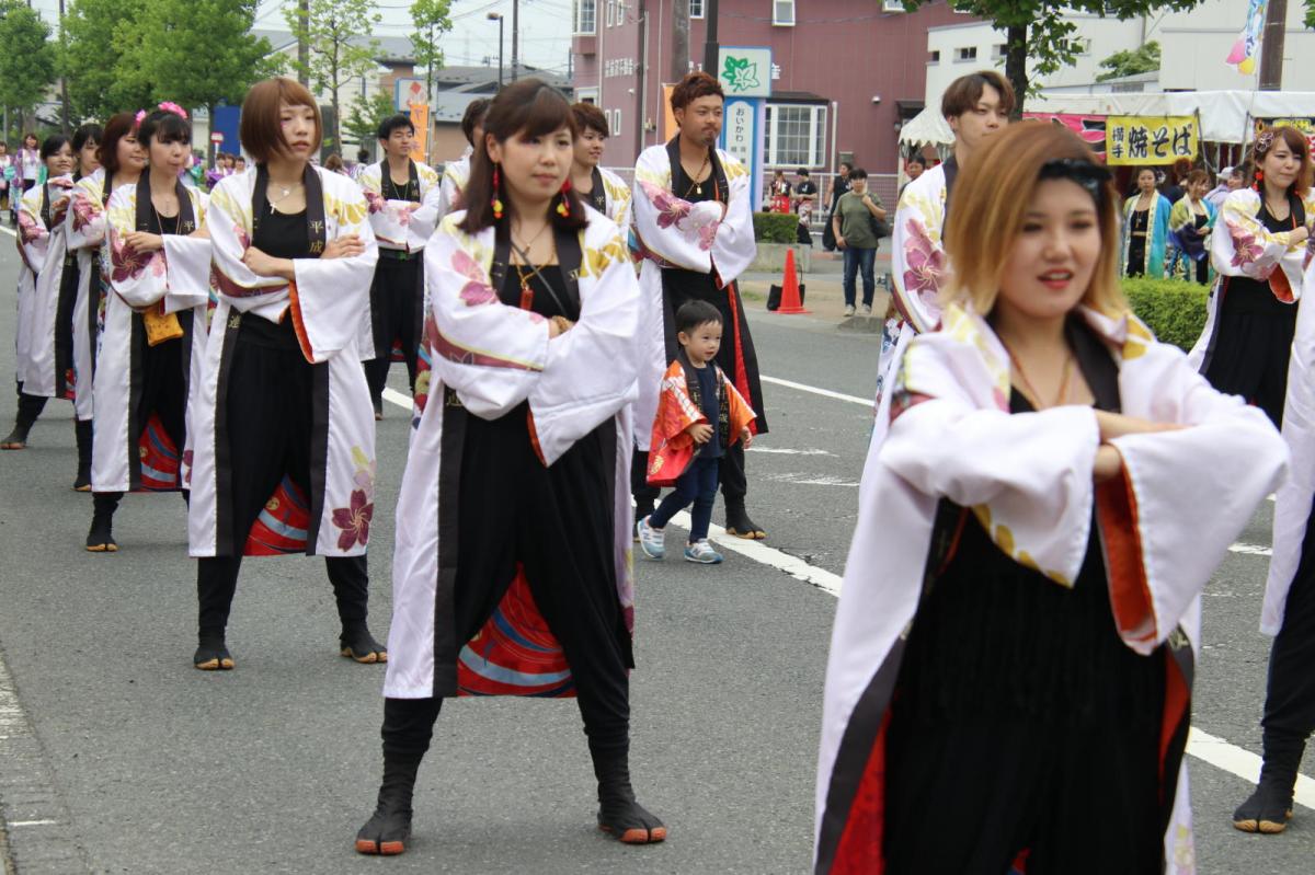 奥州前沢よさこいFesta14その3（奥州前沢よさこいフェスタ2018) 2018/07/08