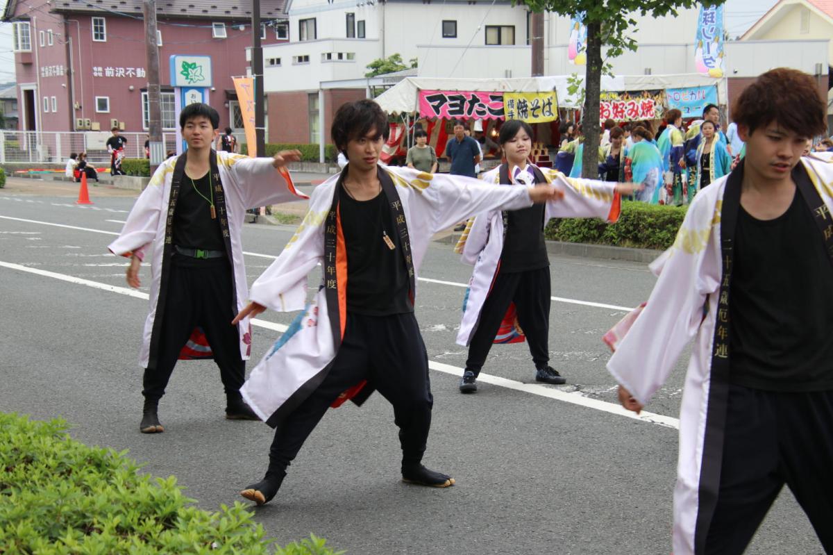 奥州前沢よさこいFesta14その3（奥州前沢よさこいフェスタ2018) 2018/07/08