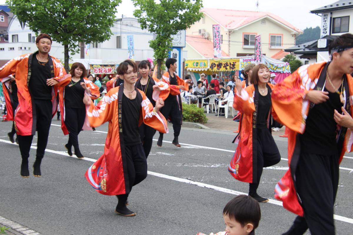 奥州前沢よさこいFesta14その3（奥州前沢よさこいフェスタ2018) 2018/07/08