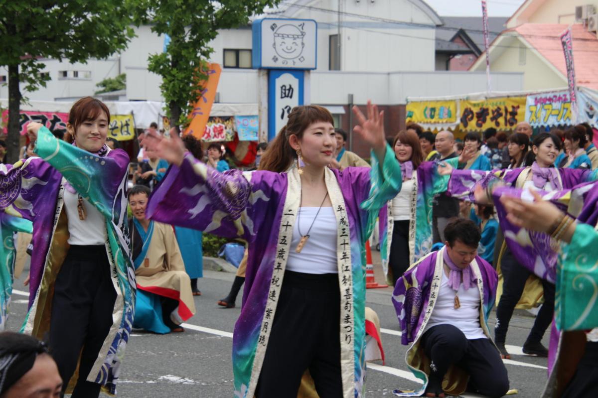 奥州前沢よさこいFesta14その3（奥州前沢よさこいフェスタ2018) 2018/07/08