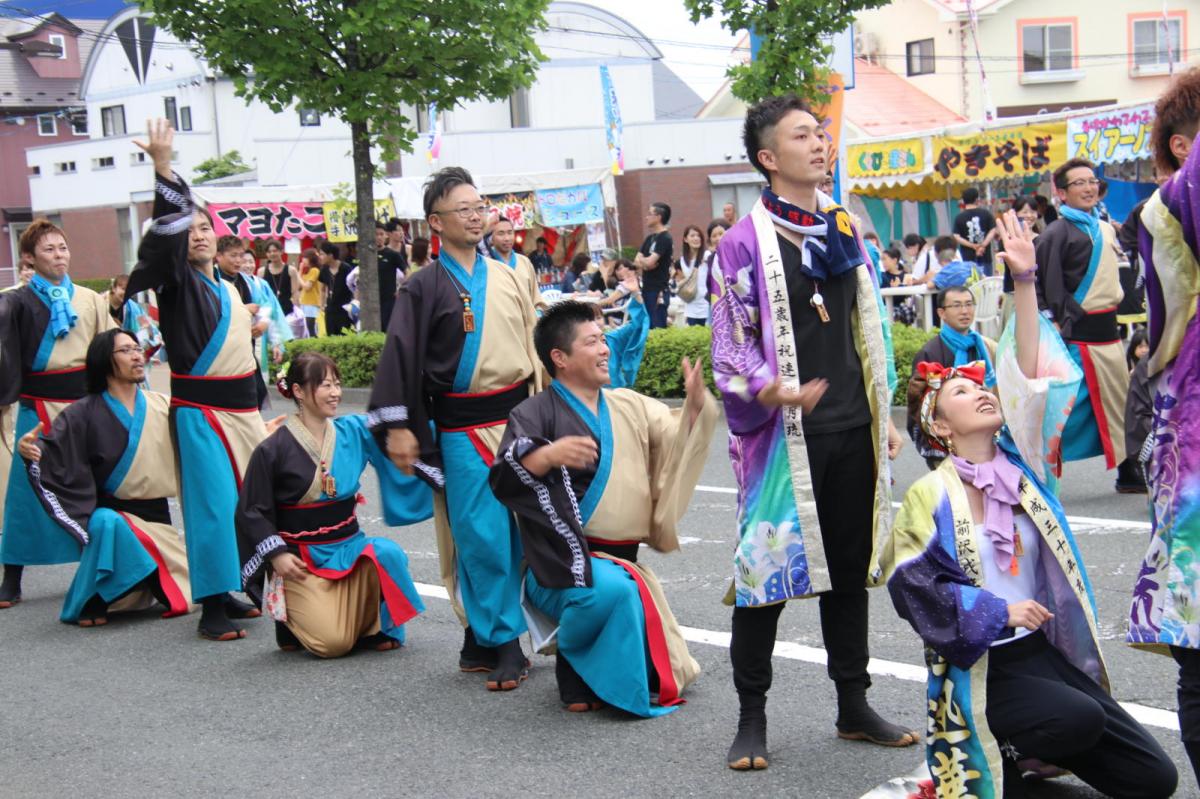 奥州前沢よさこいFesta14その3（奥州前沢よさこいフェスタ2018) 2018/07/08