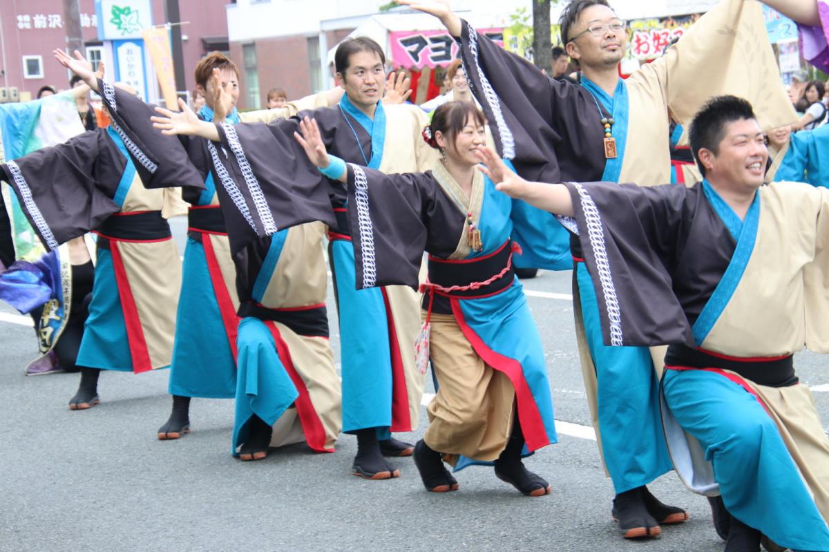 奥州前沢よさこいFesta14その3（奥州前沢よさこいフェスタ2018) 2018/07/08
