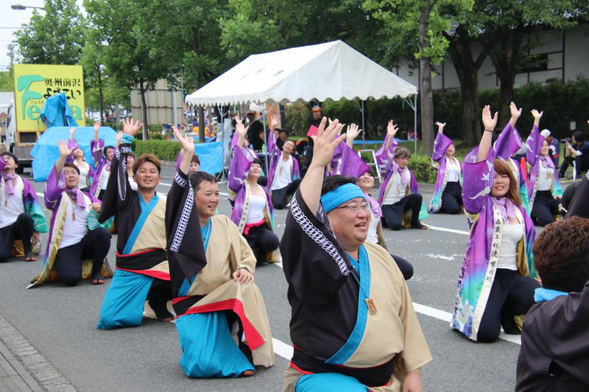 奥州前沢よさこいFesta14その3（奥州前沢よさこいフェスタ2018) 2018/07/08
