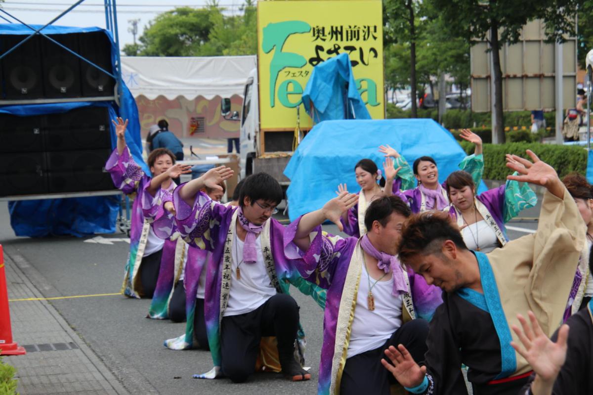 奥州前沢よさこいFesta14その3（奥州前沢よさこいフェスタ2018) 2018/07/08