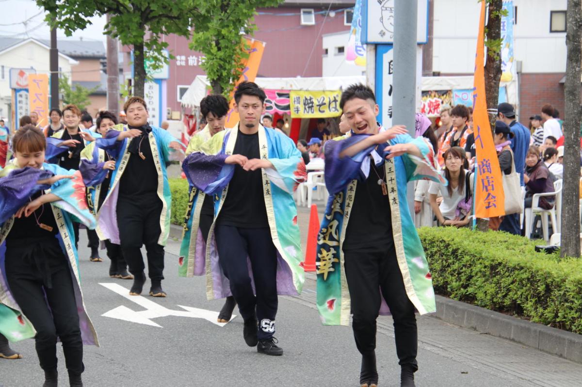 奥州前沢よさこいFesta14その3（奥州前沢よさこいフェスタ2018) 2018/07/08