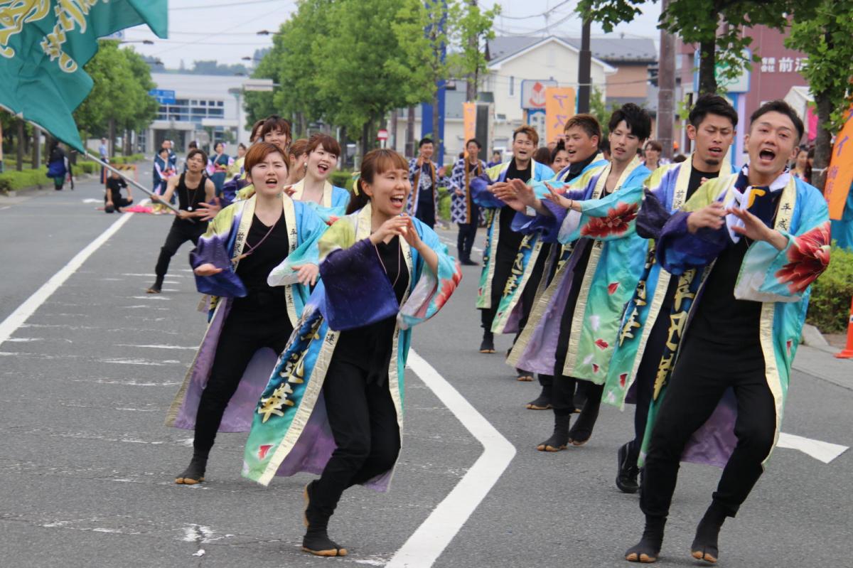 奥州前沢よさこいFesta14その3（奥州前沢よさこいフェスタ2018) 2018/07/08
