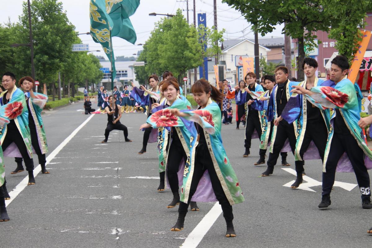 奥州前沢よさこいFesta14その3（奥州前沢よさこいフェスタ2018) 2018/07/08