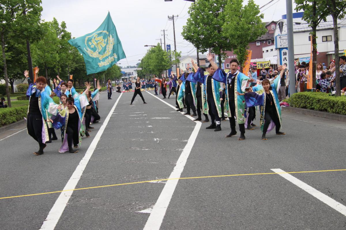 奥州前沢よさこいFesta14その3（奥州前沢よさこいフェスタ2018) 2018/07/08