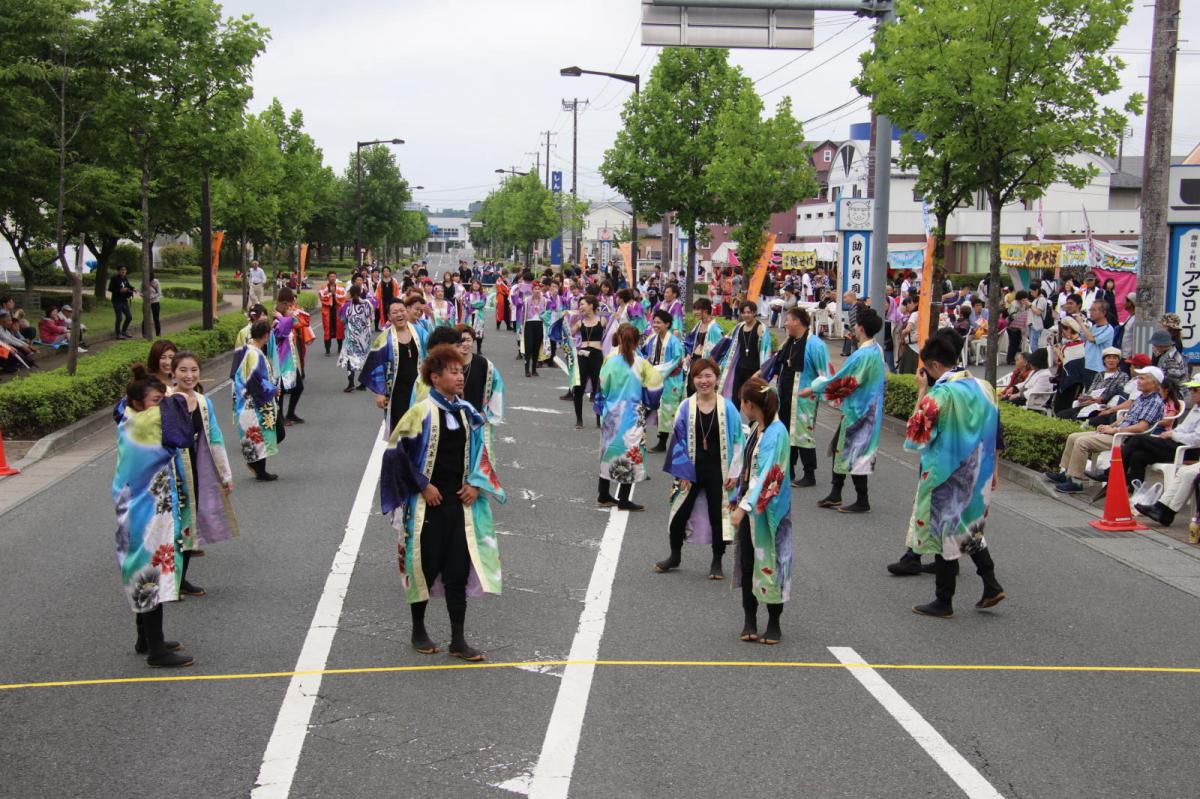 奥州前沢よさこいFesta14その3（奥州前沢よさこいフェスタ2018) 2018/07/08