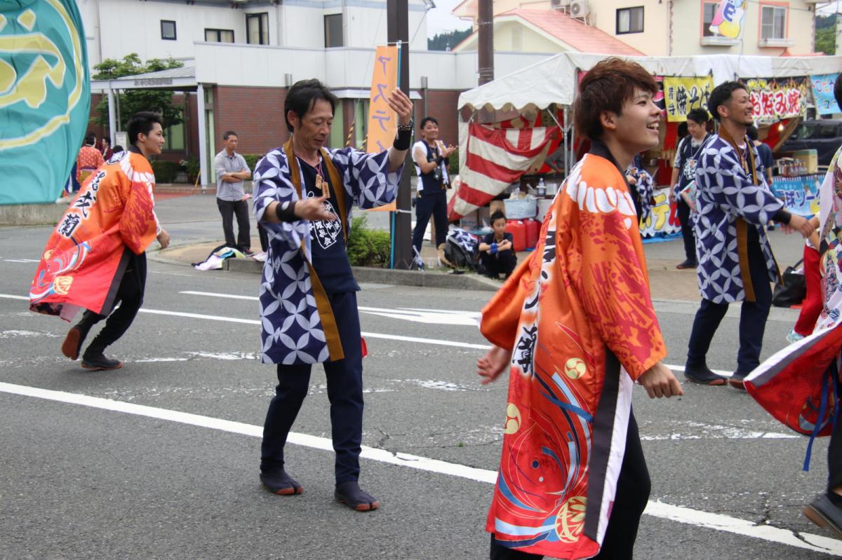 奥州前沢よさこいFesta14その3（奥州前沢よさこいフェスタ2018) 2018/07/08