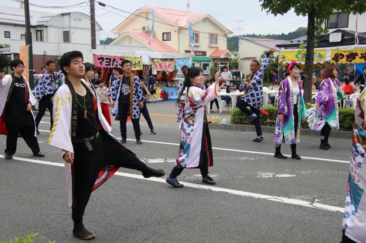 奥州前沢よさこいFesta14その3（奥州前沢よさこいフェスタ2018) 2018/07/08