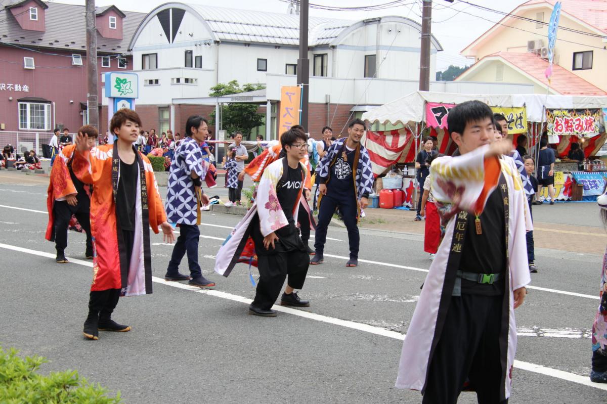 奥州前沢よさこいFesta14その3（奥州前沢よさこいフェスタ2018) 2018/07/08