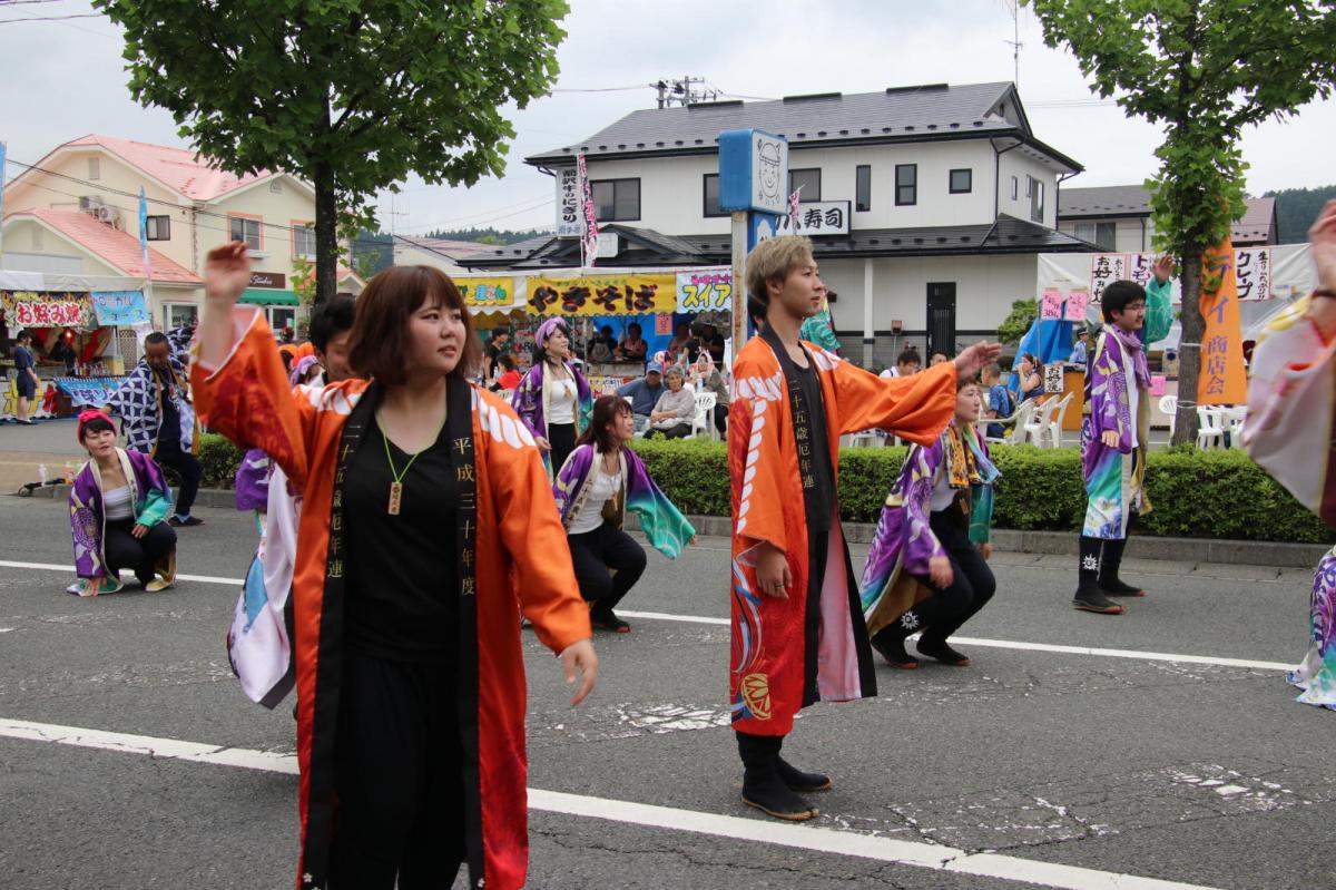 奥州前沢よさこいFesta14その3（奥州前沢よさこいフェスタ2018) 2018/07/08
