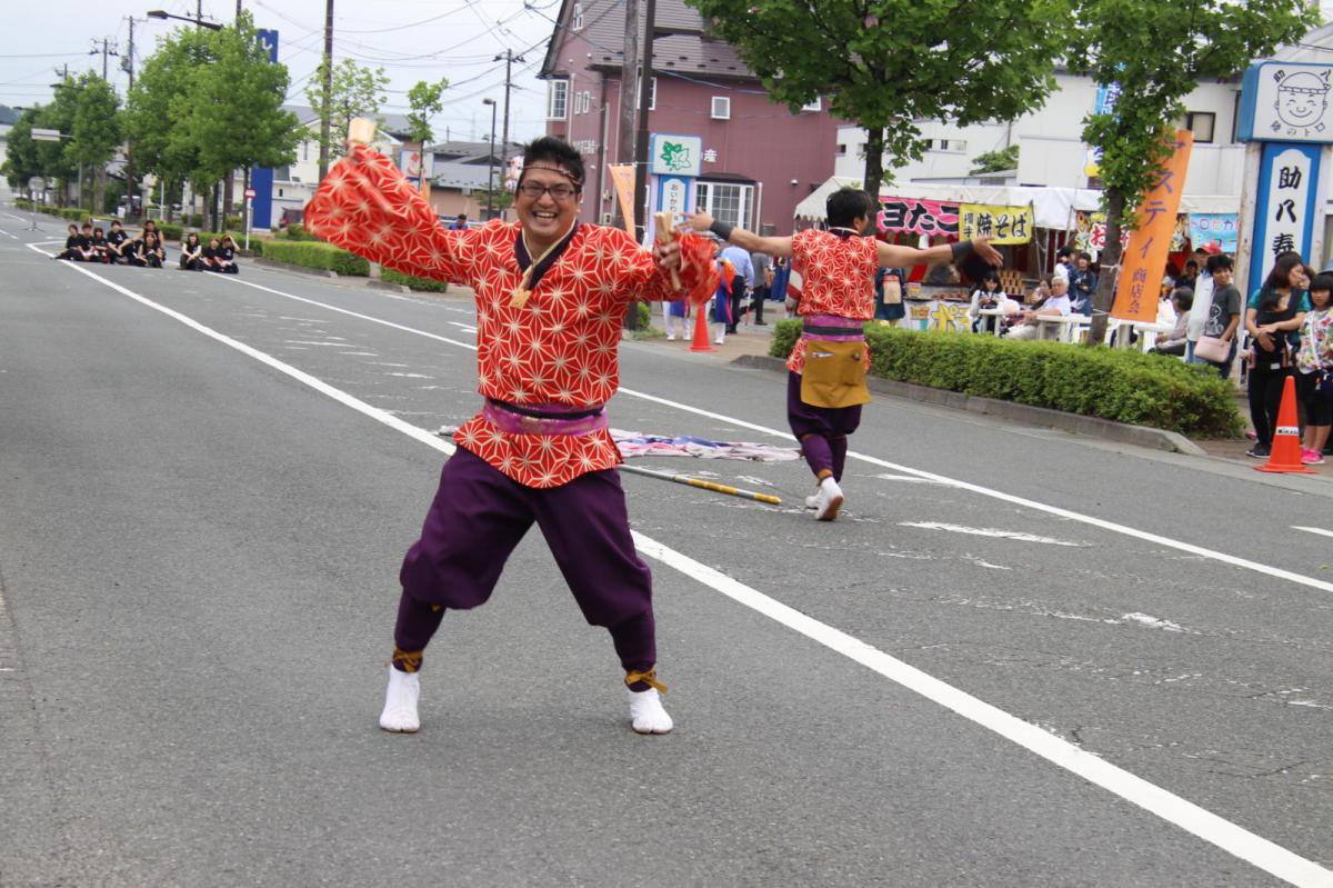 奥州前沢よさこいFesta14その3（奥州前沢よさこいフェスタ2018) 2018/07/08
