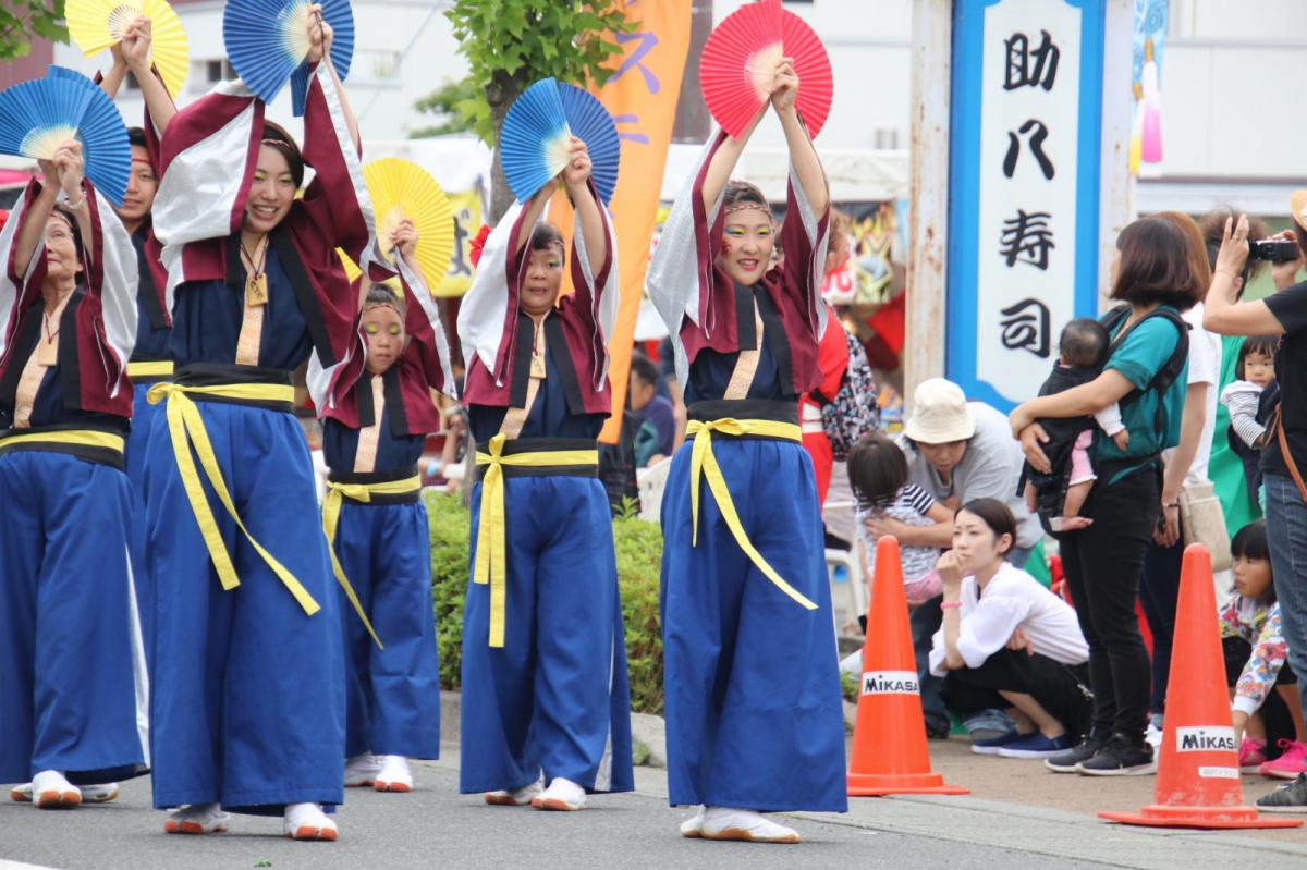 奥州前沢よさこいFesta14その3（奥州前沢よさこいフェスタ2018) 2018/07/08