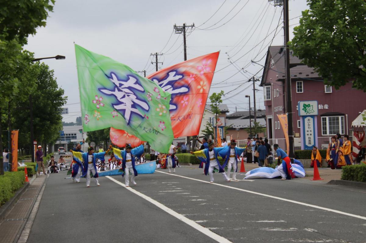 奥州前沢よさこいFesta14その3（奥州前沢よさこいフェスタ2018) 2018/07/08