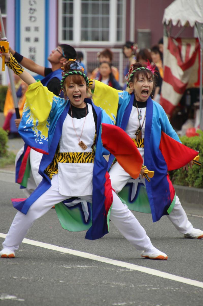 奥州前沢よさこいFesta14その3（奥州前沢よさこいフェスタ2018) 2018/07/08