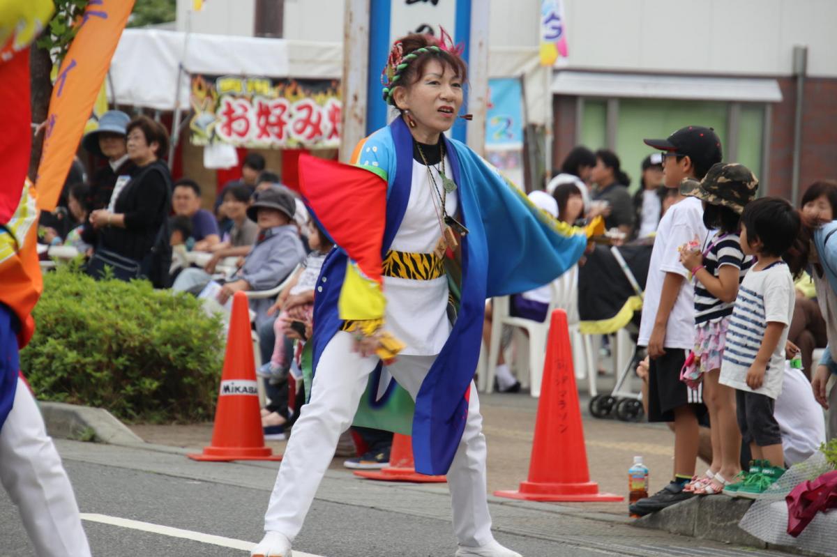 奥州前沢よさこいFesta14その3（奥州前沢よさこいフェスタ2018) 2018/07/08