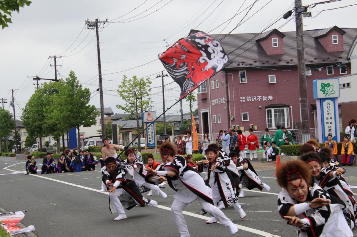 奥州前沢よさこいFesta14その3（奥州前沢よさこいフェスタ2018) 2018/07/08