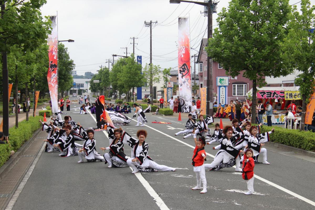 奥州前沢よさこいFesta14その3（奥州前沢よさこいフェスタ2018) 2018/07/08