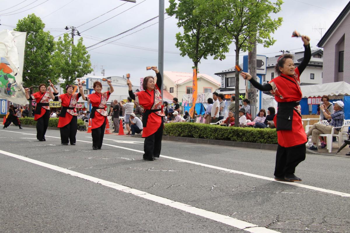 奥州前沢よさこいFesta14その3（奥州前沢よさこいフェスタ2018) 2018/07/08