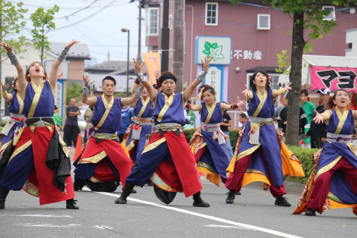 奥州前沢よさこいFesta14その3（奥州前沢よさこいフェスタ2018) 2018/07/08