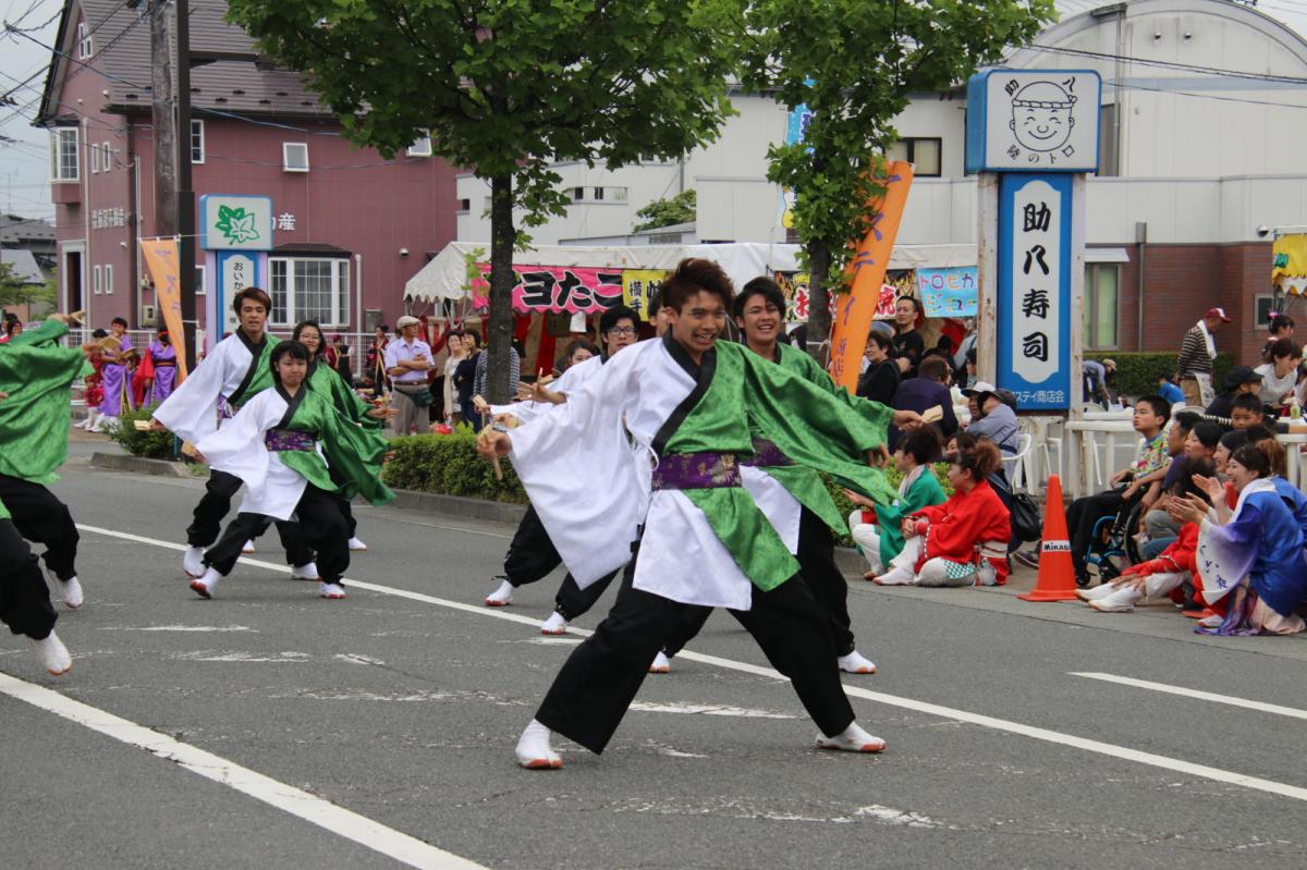 奥州前沢よさこいFesta14その3（奥州前沢よさこいフェスタ2018) 2018/07/08