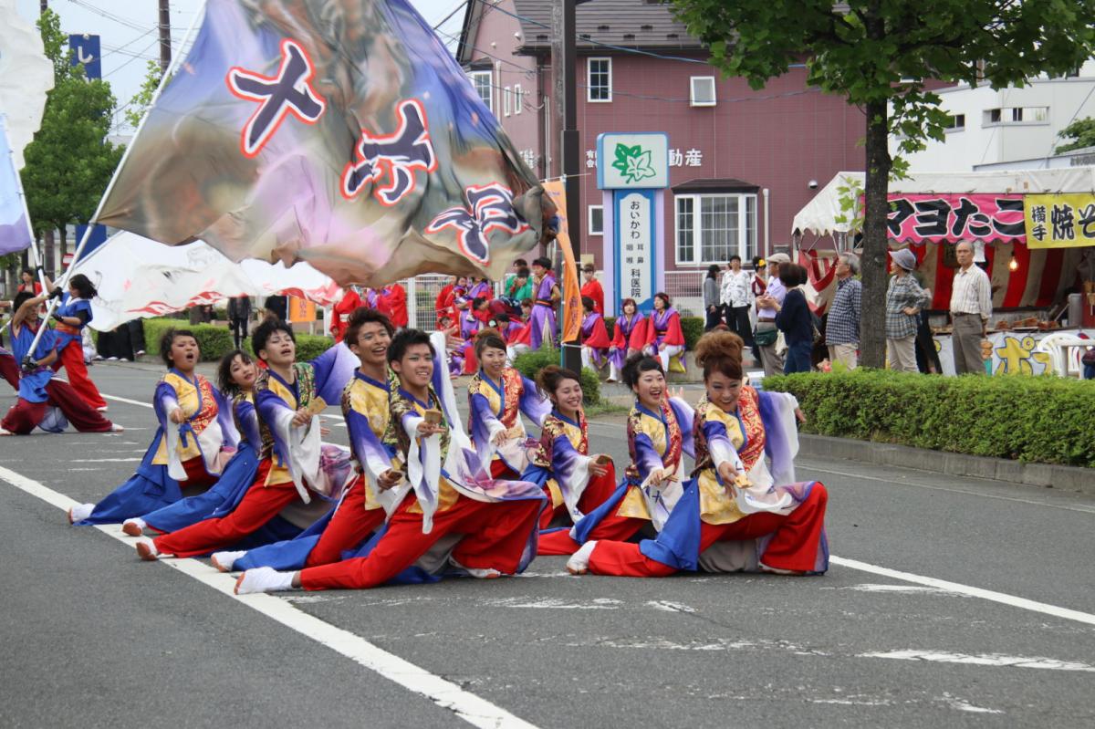 奥州前沢よさこいFesta14その3（奥州前沢よさこいフェスタ2018) 2018/07/08