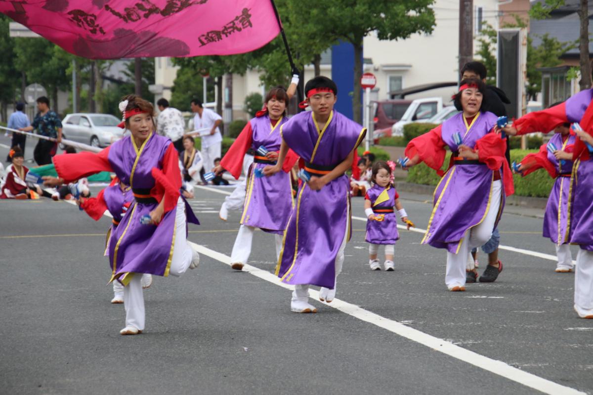 奥州前沢よさこいFesta14その3（奥州前沢よさこいフェスタ2018) 2018/07/08