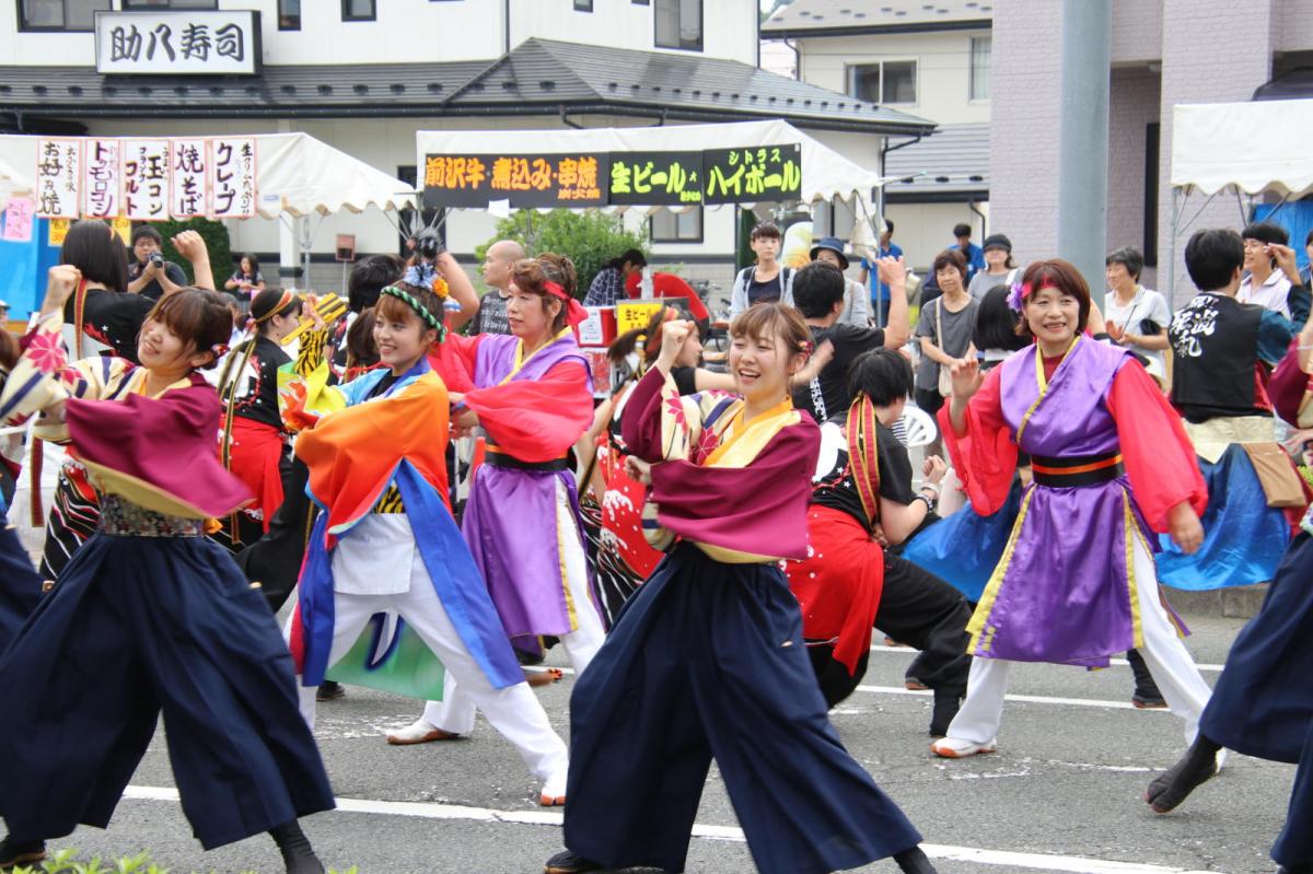 奥州前沢よさこいFesta14その3（奥州前沢よさこいフェスタ2018) 2018/07/08