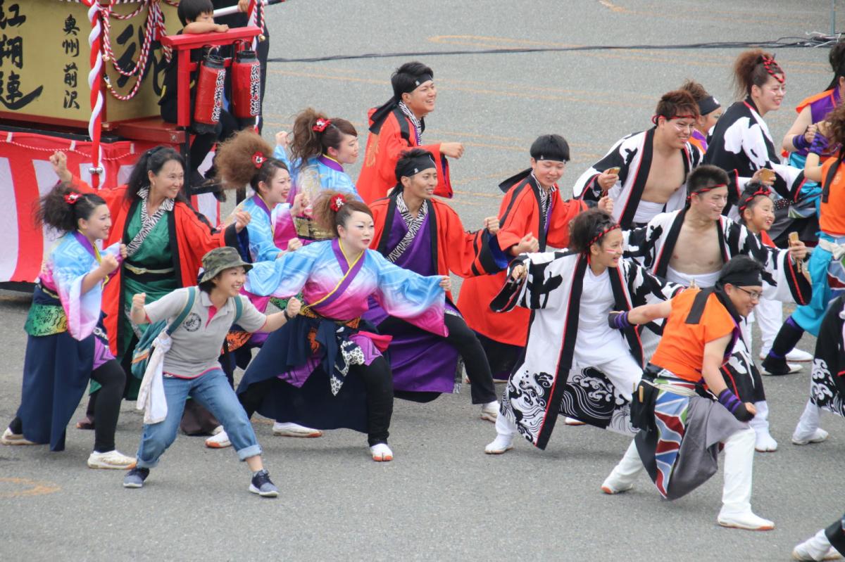 奥州前沢よさこいFesta14その3（奥州前沢よさこいフェスタ2018) 2018/07/08