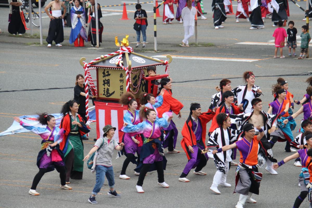 奥州前沢よさこいFesta14その3（奥州前沢よさこいフェスタ2018) 2018/07/08