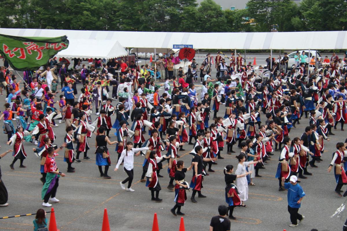 奥州前沢よさこいFesta14その3（奥州前沢よさこいフェスタ2018) 2018/07/08