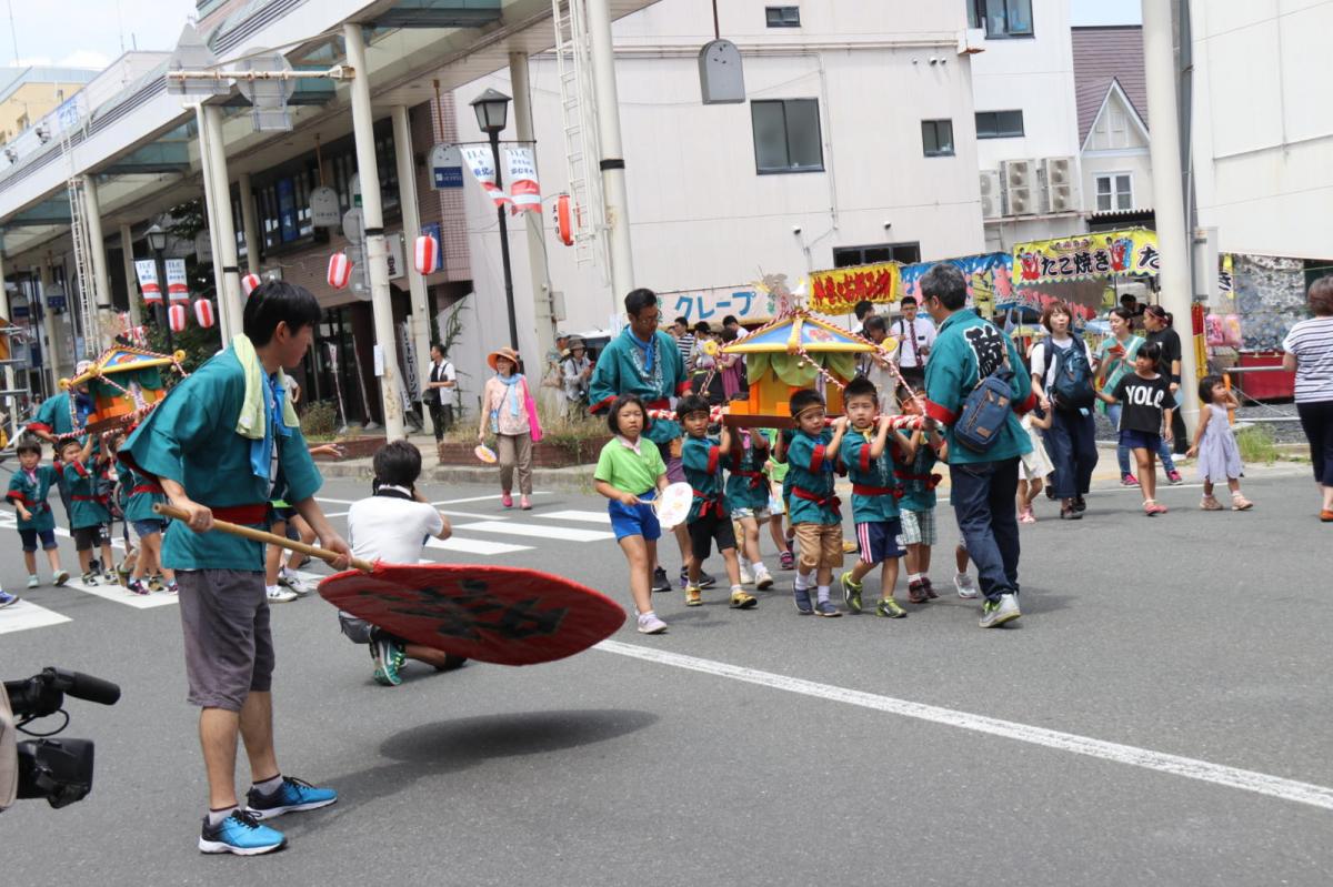 奥州水沢夏まつり2018 子供みこし・地方太鼓・干支和まつり・水沢ざっつぁかまつり後編 2018/08/04