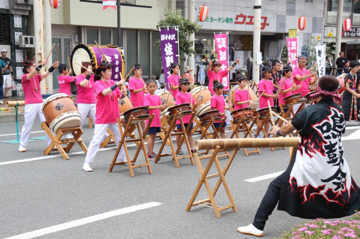 奥州水沢夏まつり2018 子供みこし・地方太鼓・干支和まつり・水沢ざっつぁかまつり後編 2018/08/04