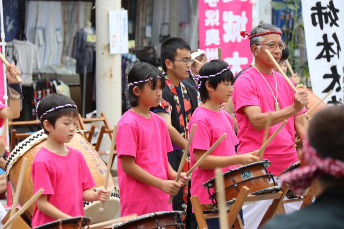 奥州水沢夏まつり2018 子供みこし・地方太鼓・干支和まつり・水沢ざっつぁかまつり後編 2018/08/04