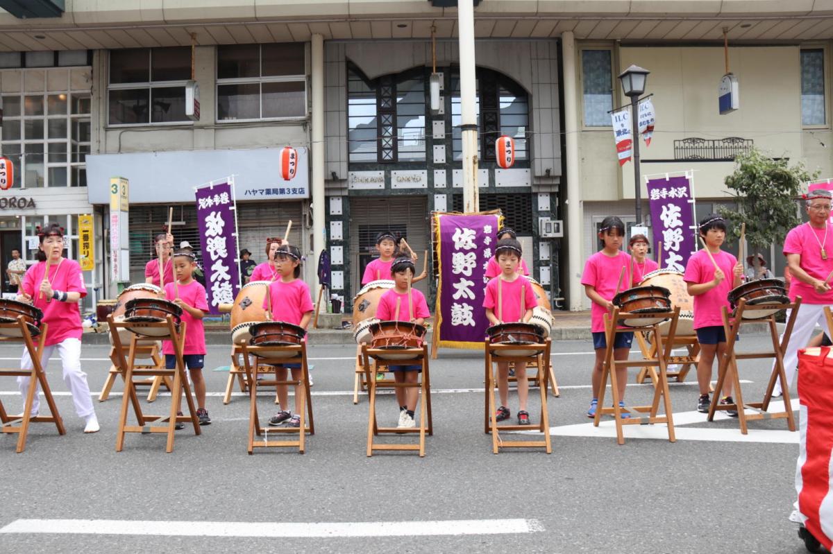 奥州水沢夏まつり2018 子供みこし・地方太鼓・干支和まつり・水沢ざっつぁかまつり後編 2018/08/04