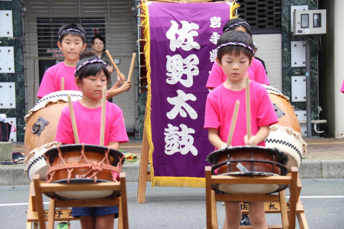 奥州水沢夏まつり2018 子供みこし・地方太鼓・干支和まつり・水沢ざっつぁかまつり後編 2018/08/04