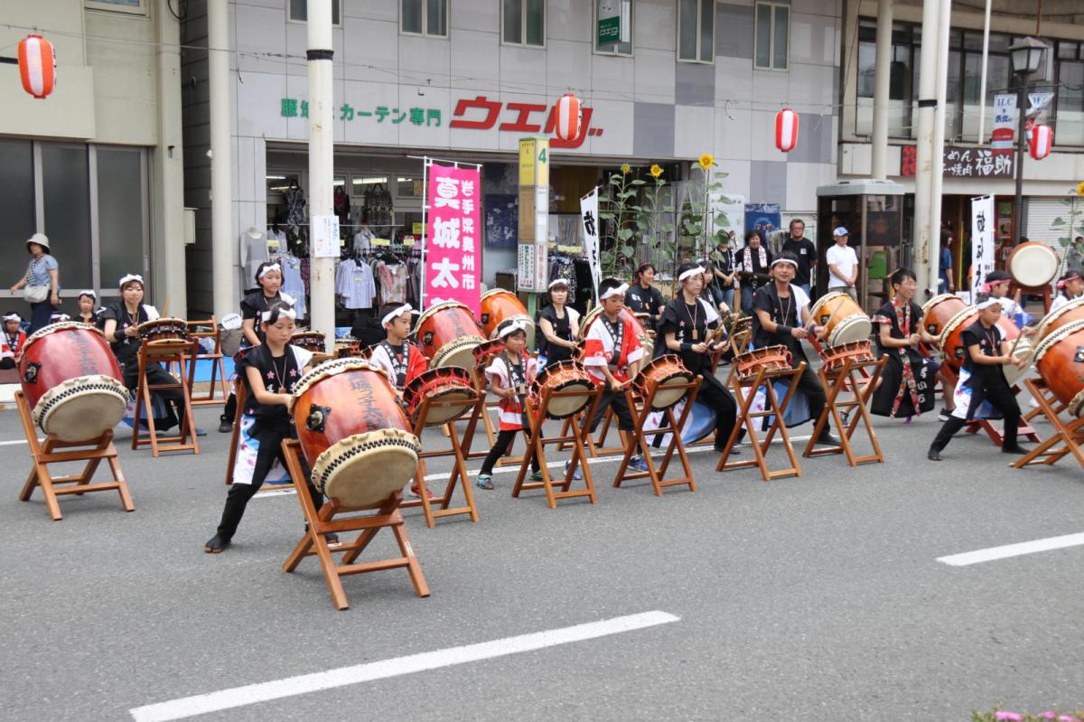 奥州水沢夏まつり2018 子供みこし・地方太鼓・干支和まつり・水沢ざっつぁかまつり後編 2018/08/04