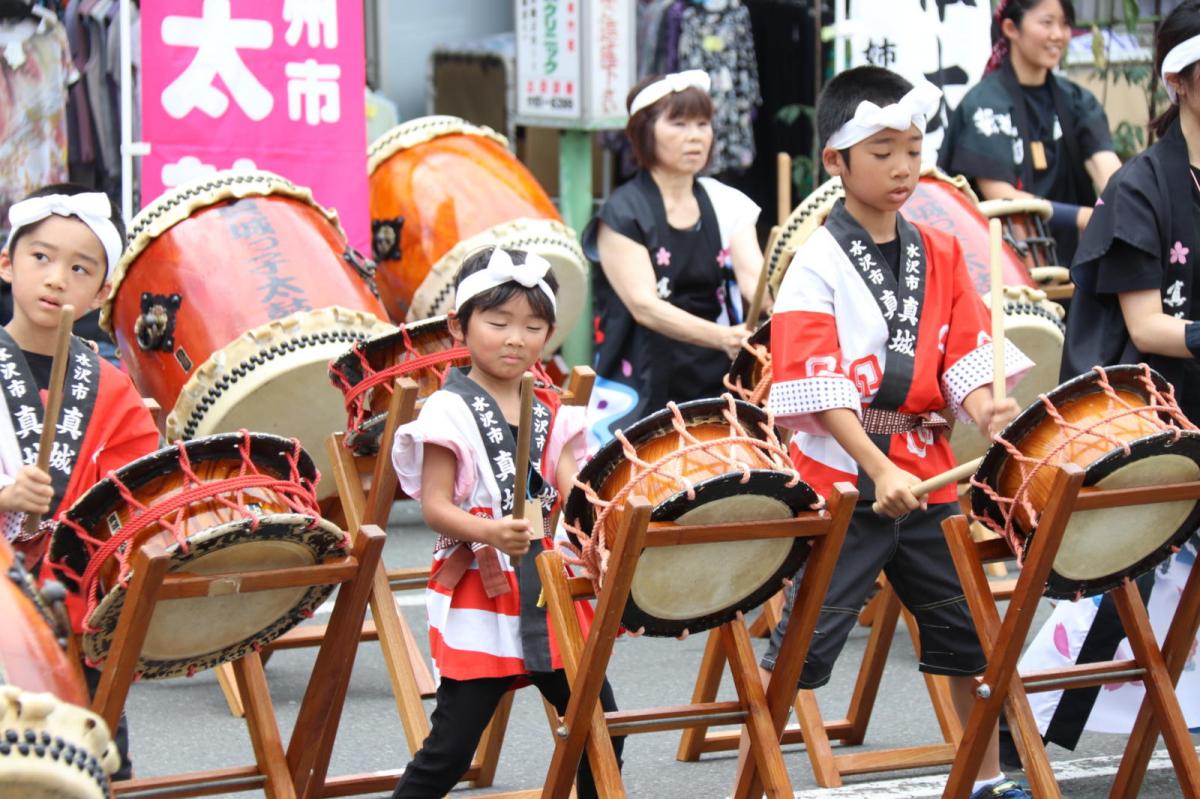 奥州水沢夏まつり2018 子供みこし・地方太鼓・干支和まつり・水沢ざっつぁかまつり後編 2018/08/04