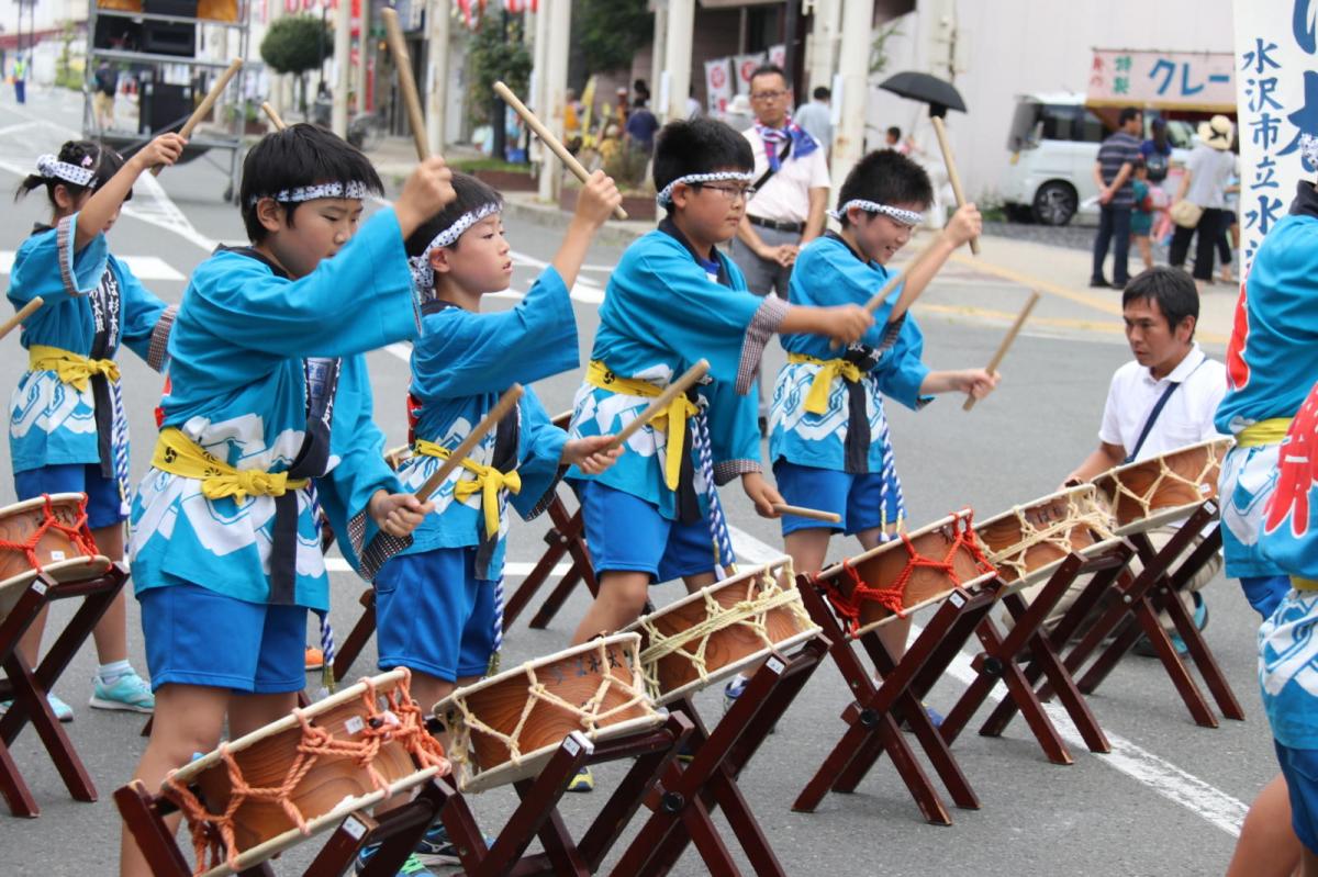 奥州水沢夏まつり2018 子供みこし・地方太鼓・干支和まつり・水沢ざっつぁかまつり後編 2018/08/04