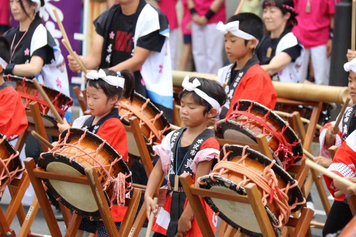 奥州水沢夏まつり2018 子供みこし・地方太鼓・干支和まつり・水沢ざっつぁかまつり後編 2018/08/04