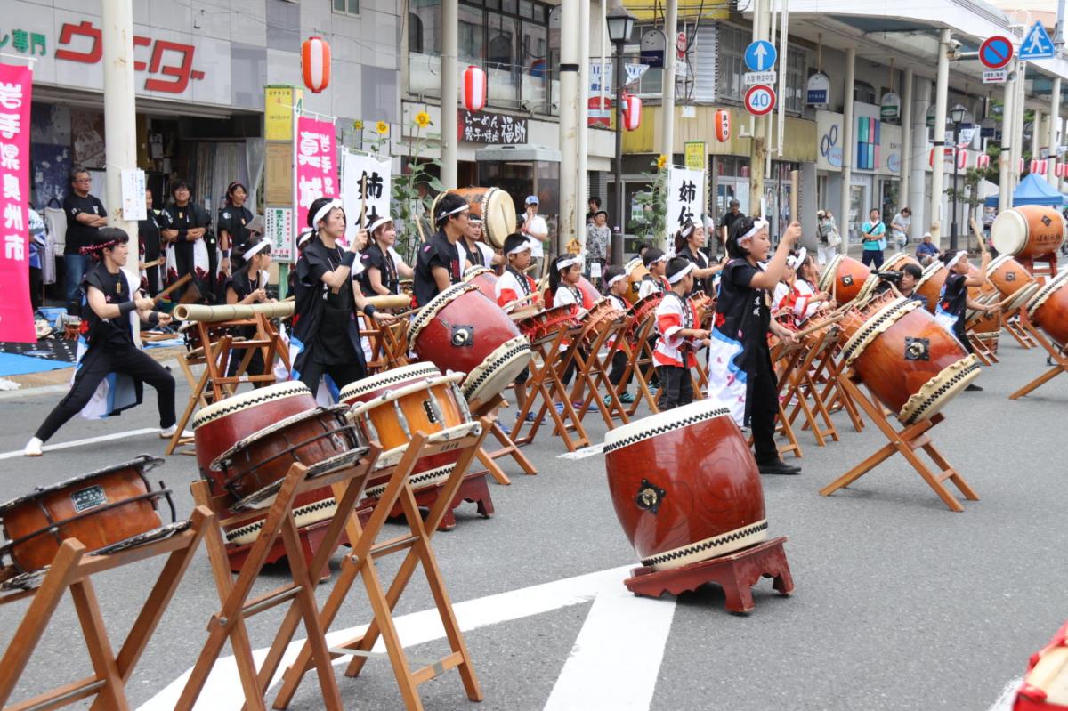奥州水沢夏まつり2018 子供みこし・地方太鼓・干支和まつり・水沢ざっつぁかまつり後編 2018/08/04