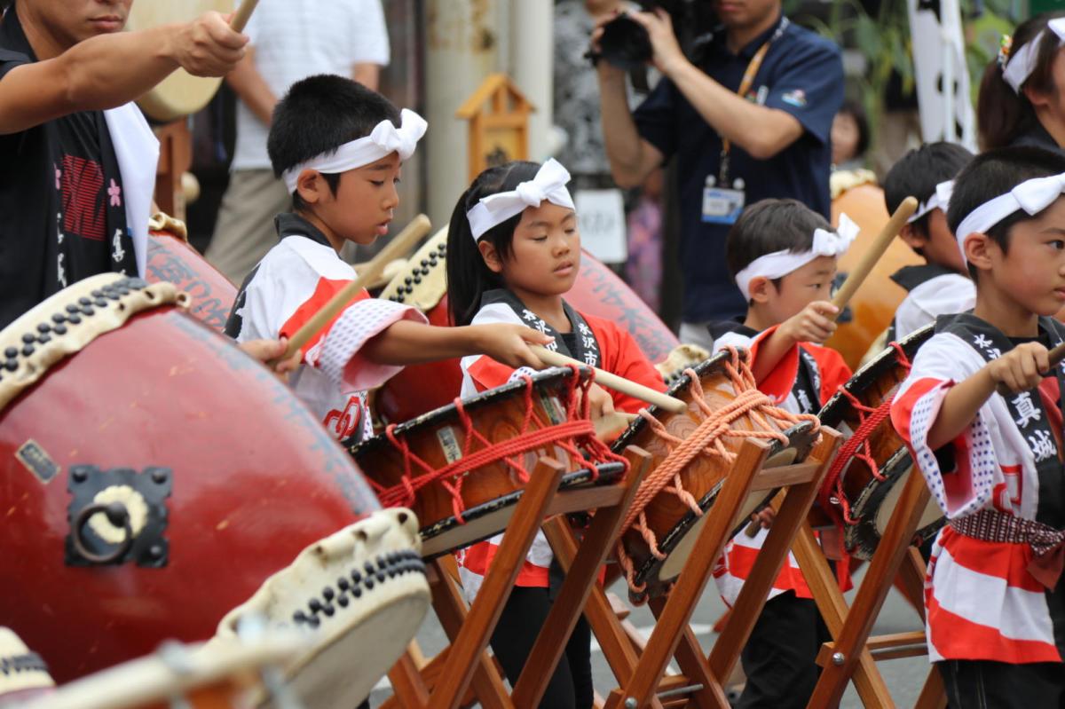 奥州水沢夏まつり2018 子供みこし・地方太鼓・干支和まつり・水沢ざっつぁかまつり後編 2018/08/04