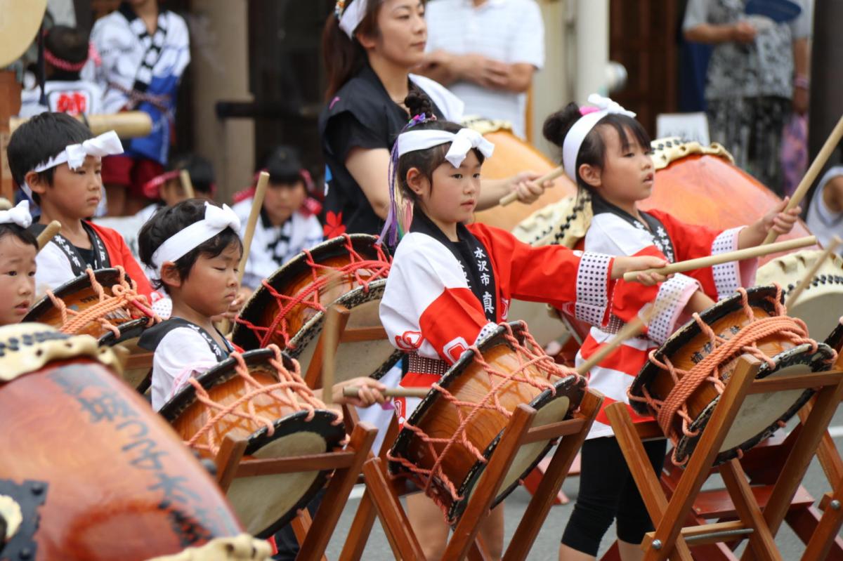 奥州水沢夏まつり2018 子供みこし・地方太鼓・干支和まつり・水沢ざっつぁかまつり後編 2018/08/04