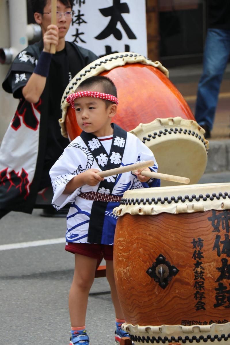 奥州水沢夏まつり2018 子供みこし・地方太鼓・干支和まつり・水沢ざっつぁかまつり後編 2018/08/04